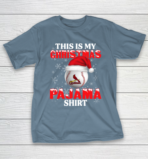 St.Louis Cardinals This Is My Christmas Pajama Shirt MLB T-Shirt 6