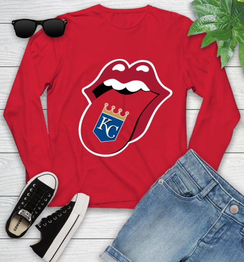 Kansas City Royals MLB Baseball Lips I Root For My Team Adoring Fan 135
