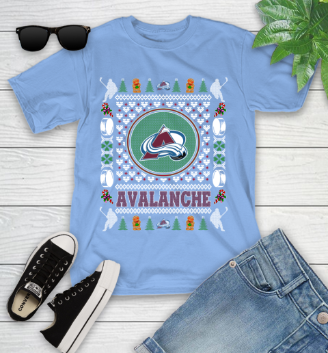 Colorado Avalanche Merry Christmas NHL Hockey Loyal Fan Ugly Shirt 114