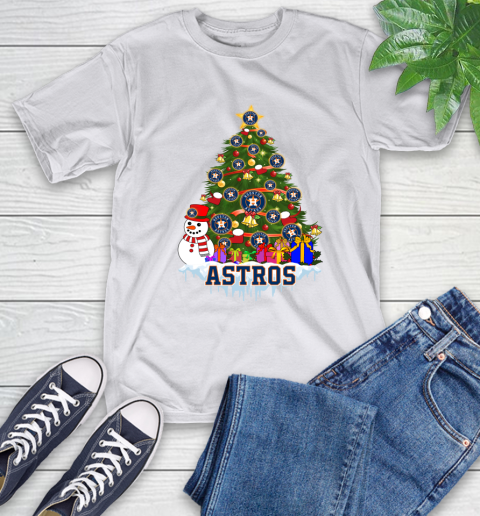 Houston Astros Merry Christmas MLB Baseball Sports T-Shirt 12