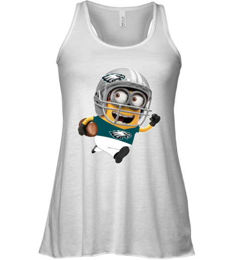 NFL Philadelphia Eagles Minions Disney Football Sports Women's T-Shirt