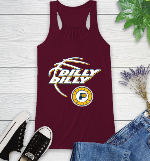 NBA Indiana Pacers Dilly Dilly Basketball Sports Racerback Tank 3