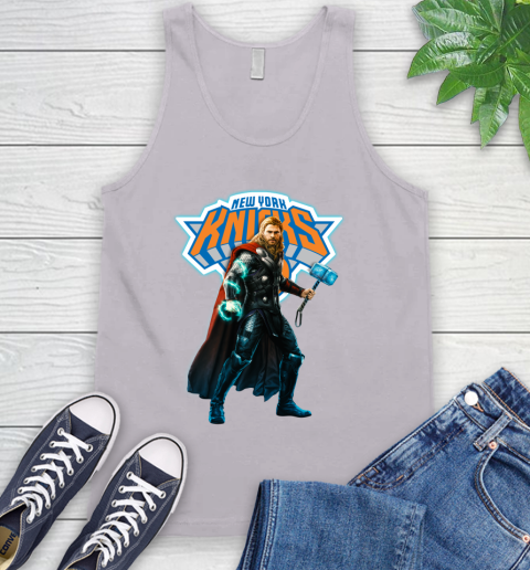 NBA Thor Avengers Endgame Basketball New York Knicks Tank Top 4