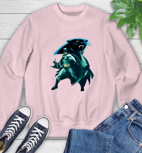 NFL Batman Football Sports Carolina Panthers Sweatshirt 9
