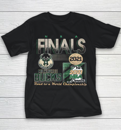 Bucks Championship NBA tshirt Fear Deer Milwaukee Basketball Bucks Finals 2021 Youth T-Shirt