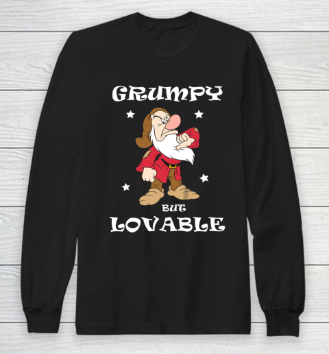 Grumpy But Lovable Christmas Dwaft Long Sleeve T-Shirt