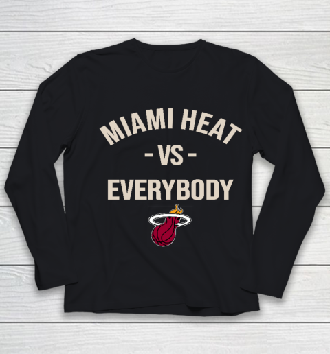 Miami Heat Vs Everybody Youth Long Sleeve