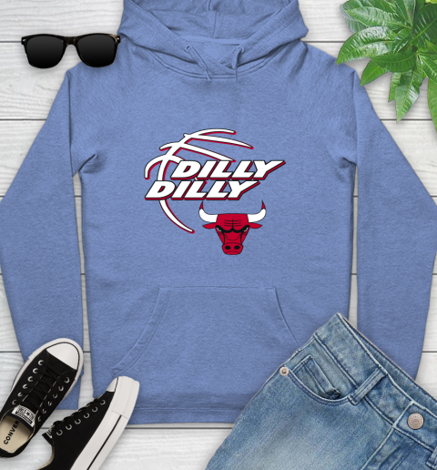 NBA Chicago Bulls Dilly Dilly Basketball Sports Youth Hoodie 12