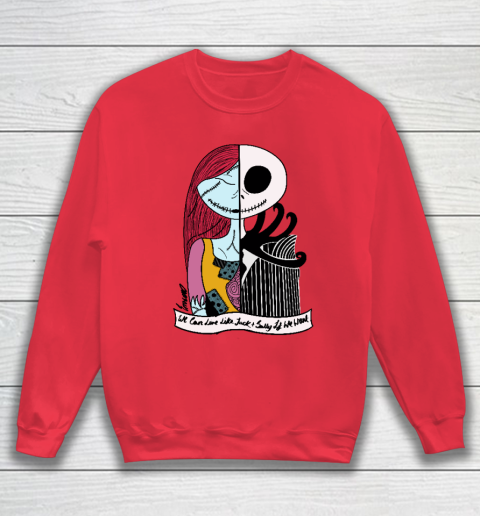 Jack and Sally  Blink 182 I Miss You Sweatshirt 6