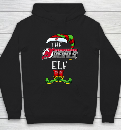 New Jersey Devils Christmas ELF Funny NHL Hoodie