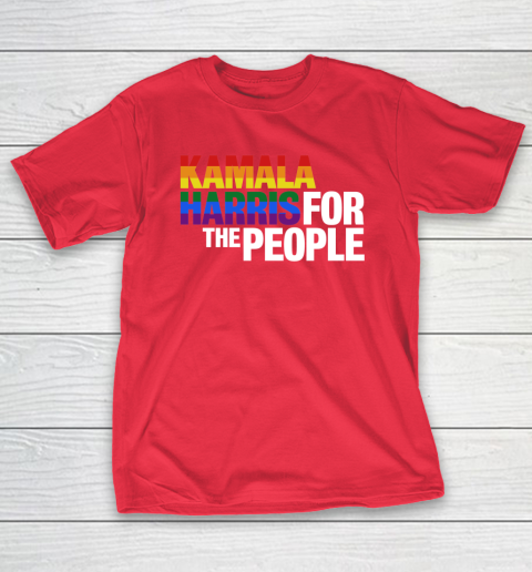 Kamala Harris 2020 for the People LGBT T-Shirt 9