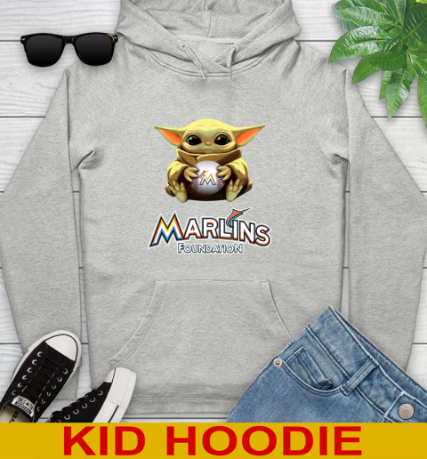 MLB Baseball Miami Marlins Star Wars Baby Yoda Shirt 134
