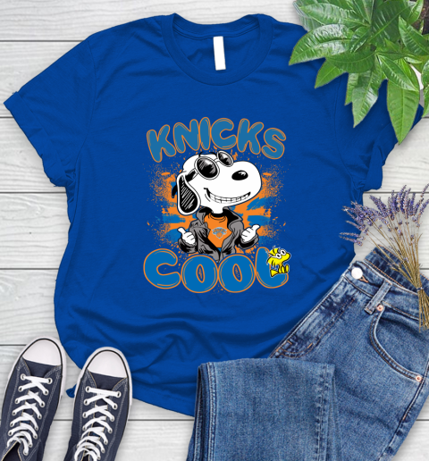 NBA Basketball New York Knicks Cool Snoopy Shirt Women's T-Shirt 10