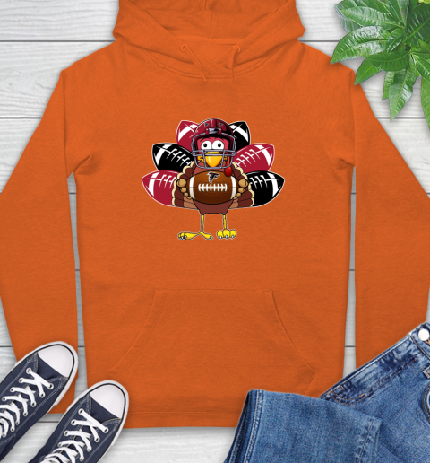 Atlanta Falcons Turkey Thanksgiving Day Hoodie 5