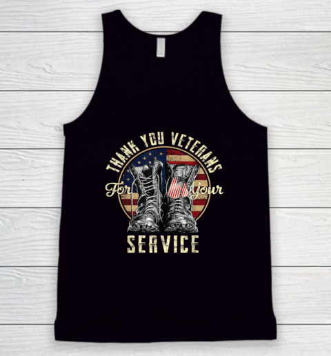 Thank you Veterans For Your Service Veterans Day Tank Top