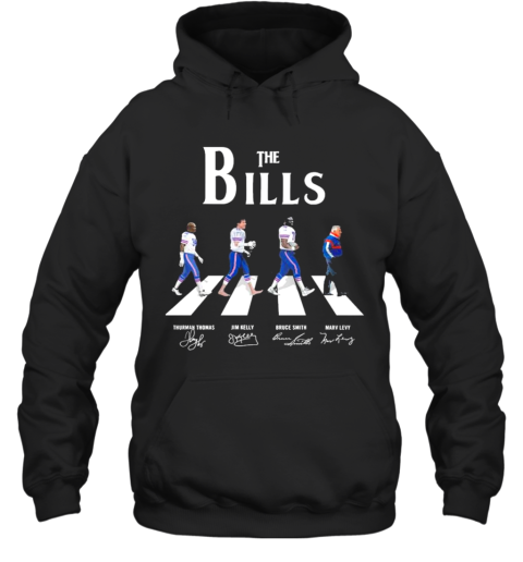 The Bills 60Th Abbey Road Signatures Hoodie