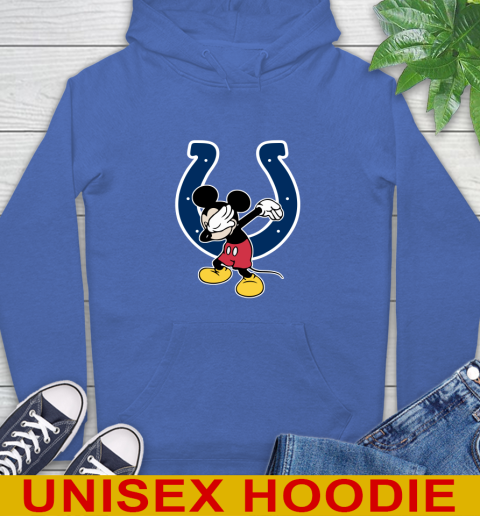 Indianapolis Colts NFL Football Dabbing Mickey Disney Sports Hoodie 9
