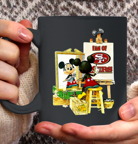 NFL Football San Francisco 49ers Mickey Drawing Shirt 136