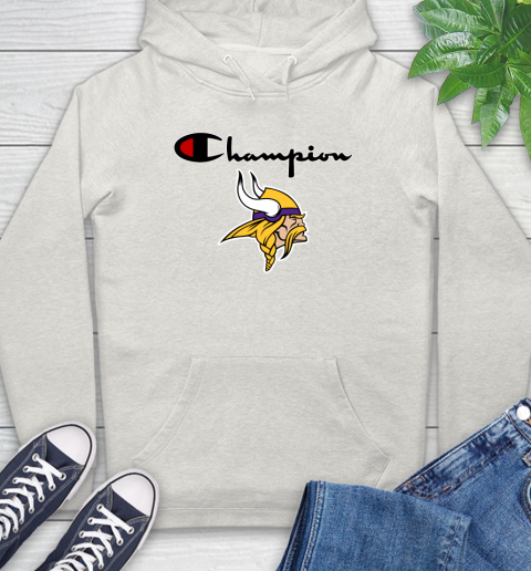 NFL Football Minnesota Vikings Champion Shirt Hoodie 12