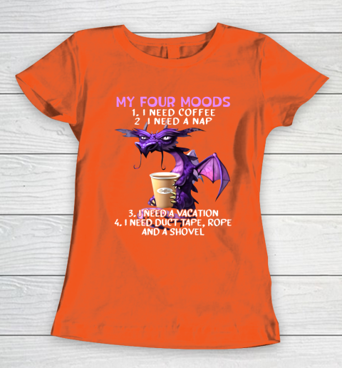 My Four Moods Glumy Dragon Women's T-Shirt 3