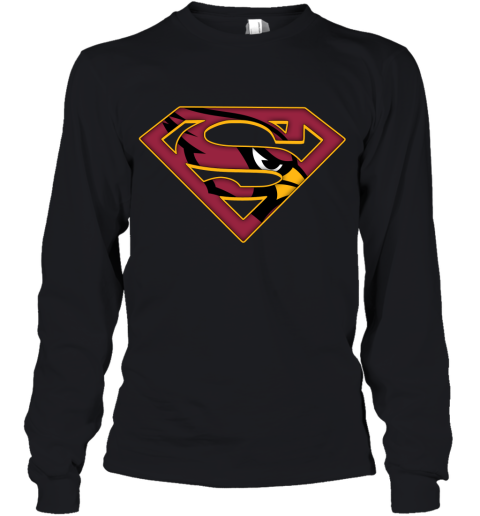 We Are Undefeatable The Arizona Cardinals x Superman NFL Youth Long Sleeve