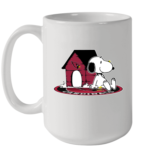 NFL Football Arizona Cardinals Snoopy The Peanuts Movie Shirt Ceramic Mug 15oz