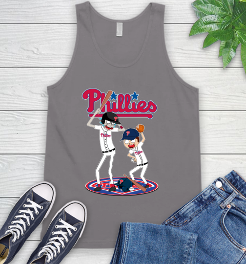 MLB Philadelphia Phillies Rick And Morty Baseball 76
