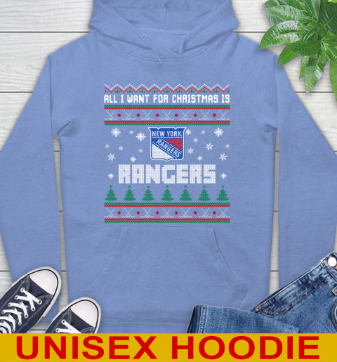 New York Rangers NHL Hockey All I Want For Christmas Is My Team Sports 23