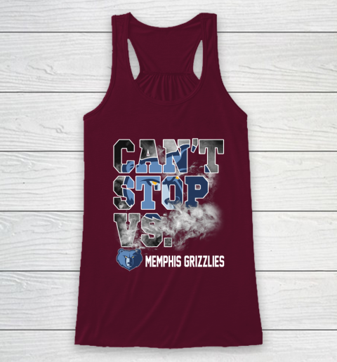 NBA Memphis Grizzlies Basketball Can't Stop Vs Racerback Tank 2