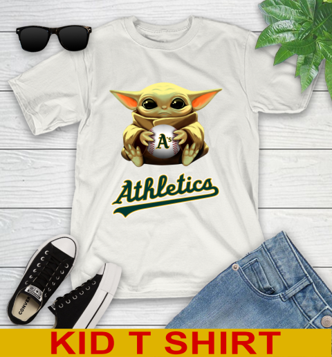 MLB Baseball Oakland Athletics Star Wars Baby Yoda Shirt 101