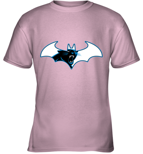 We Are The Carolina Panthers Batman NFL Mashup Youth T-Shirt 