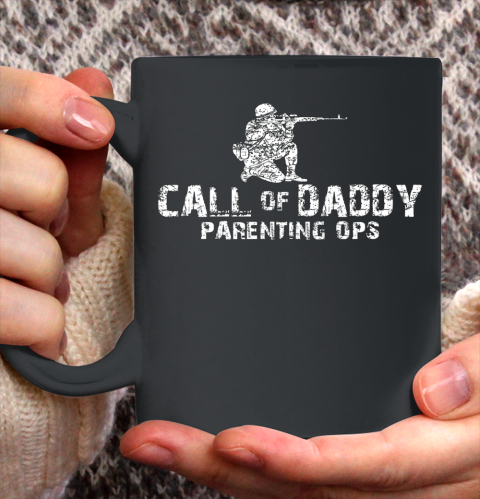 Gamer Dad Call of Daddy Parenting Ops Funny Father s Day Ceramic Mug 11oz