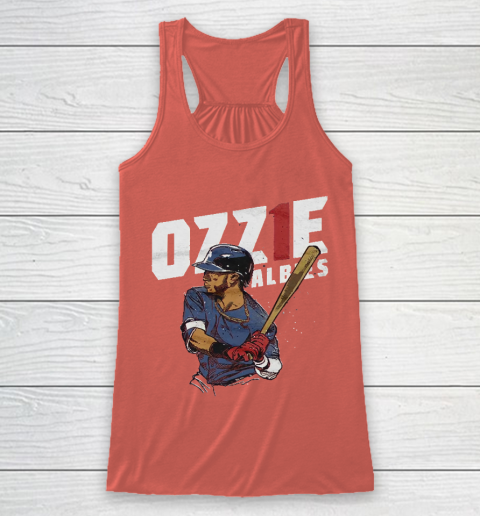 Ozzie Albies 1 Atlanta Brave Racerback Tank 3