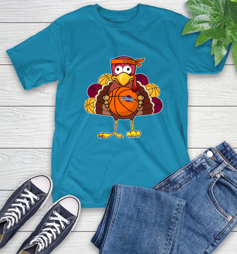 Cleveland Cavaliers Turkey thanksgiving day T-Shirt 8