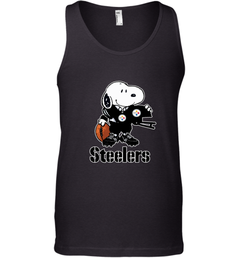 Snoopy A Strong And Proud Pittsburgh Steelers Player NFL Tank Top