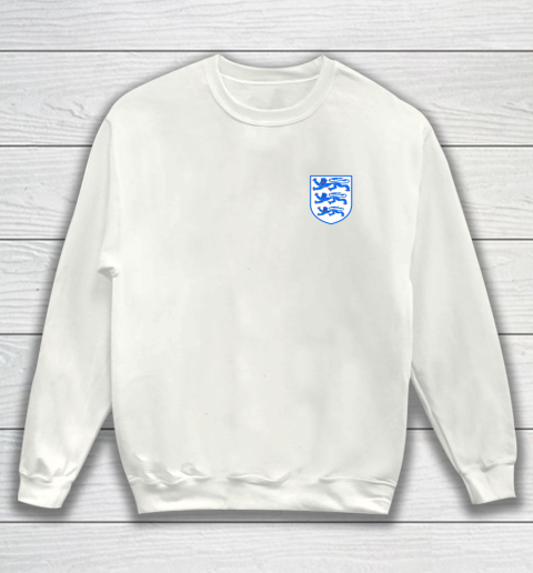 Three Lions On A Shirt European Football England Euro Sweatshirt