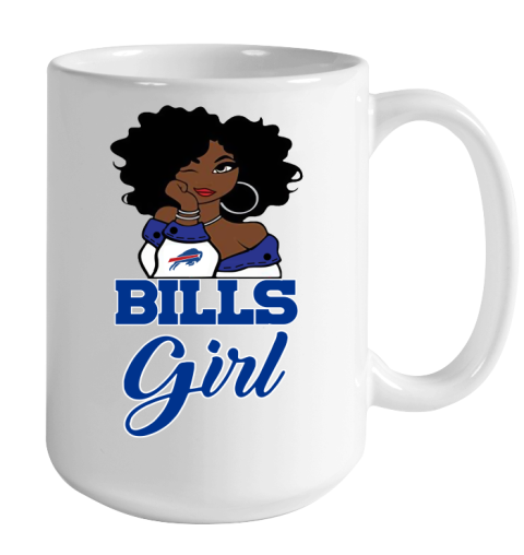 Buffalo Bills Girl NFL Color Changing Mug 15oz 2