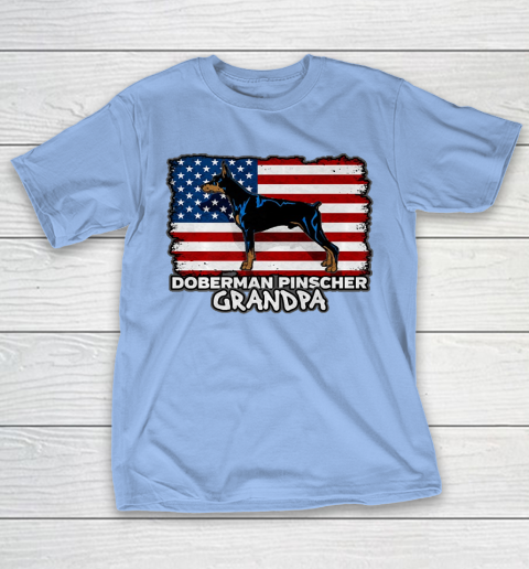 Grandpa Funny Gift Apparel  Mens Doberman Pinscher Grandpa T-Shirt 10