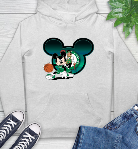 NBA Boston Celtics Mickey Mouse Disney Basketball Hoodie