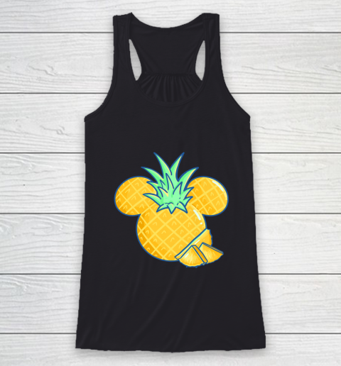Disney Mickey Friends Mickey Pineapple Logo Racerback Tank