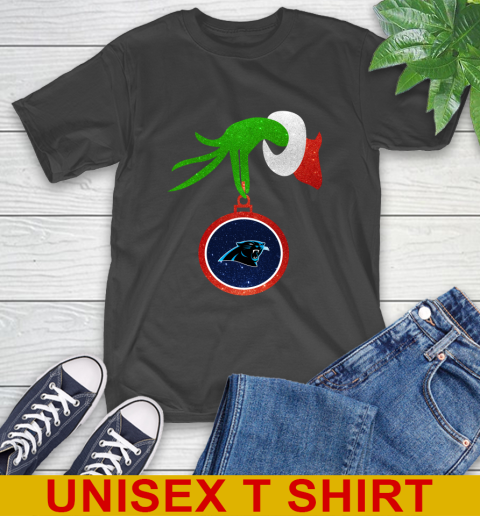 Carolina Panthers Grinch Merry Christmas NFL Football T-Shirt 2