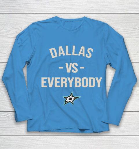 Dallas Stars Vs Everybody Youth Long Sleeve 5