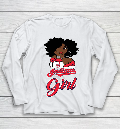 Cleveland Indians Girls Girl MLB Youth Long Sleeve 2