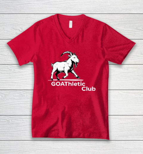 GOAThletic Club For The MEGA Goats V-Neck T-Shirt 5