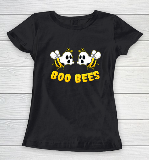 Halloween Boo Bees Ghost Matching Couples Family Funny Gift Women's T-Shirt