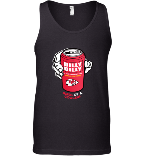 Bud Light Dilly Dilly! Kansas City Chiefs Birds Of A Cooler Tank Top