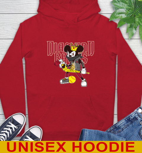 Arizona Diamondbacks MLB Baseball Mickey Peace Sign Sports Hoodie 10