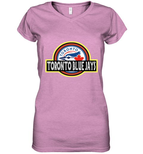 Toronto Blue Jays Women's Short Sleeve V-Neck T-Shirt