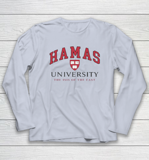 Hamas University Funny Long Sleeve T-Shirt 4