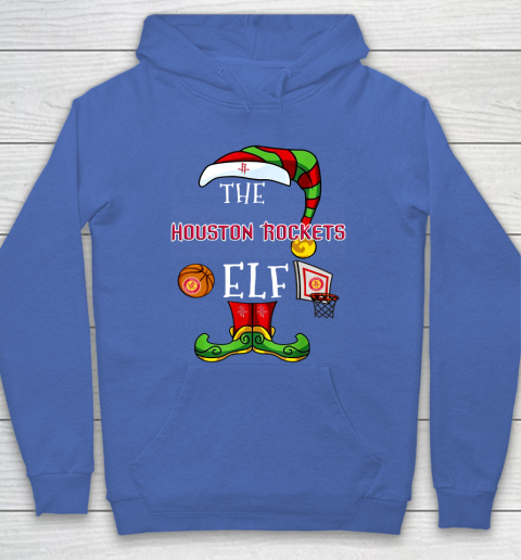 Houston Rockets Christmas ELF Funny NBA Hoodie 6